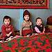 Enfants au shyrdak