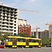 Le tramway jaune d'Almaty