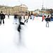 la patinoire de la place svobody de Kkarkiv