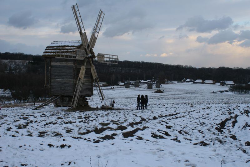 Moulin neige