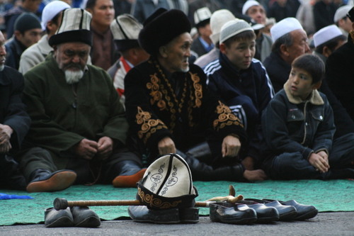 Priere a la kirghize